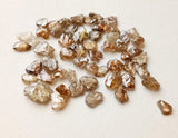 3-5mm Clear Brown Rough Diamond Perfect for Bezel &Prong Setting (1 Ct To 2 Cts)