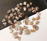 3-5mm Clear Brown Rough Diamond Perfect for Bezel &Prong Setting (1 Ct To 2 Cts)