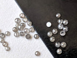 1.5-2mm Salt And Pepper Rose Cut Diamond Nats Diamond For Jewelry (5Pc To 10Pc)