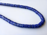 7-9 mm Lapis Lazuli Beads, Lapis Lazuli Faceted Spacer Beads, Lapis Lazuli Tyre