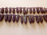 7x15 mm-7x27 mm Lapdolite Faceted Pencil Beads, Natural Lapdolite Fancy Pencil