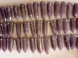 7x15 mm-7x27 mm Lapdolite Faceted Pencil Beads, Natural Lapdolite Fancy Pencil