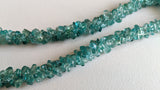 4-7 mm Apatite Rough Chips, Apatite Beaded Rope, Natural Apatite Chips, Apatite