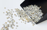 2.5-4mm Grey Raw Diamond, Flattish Round Perfect Bezel Setting (1CT To 2 CT )