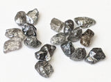 5-6mm Salt And Pepper Diamond, Nats Rough Diamond, 5 Pcs Loose Diamonds