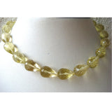 13x9 mm To 11x8 mm Lemon Quartz Faceted Teardrop Beads, Lemon Quartz Straight