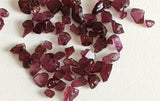 8-10 mm Rhodolite Garnet Rough Stones, Raw Natural Loose Rhodolite Undrilled