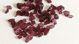 8-10 mm Rhodolite Garnet Rough Stones, Raw Natural Loose Rhodolite Undrilled