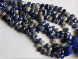 13 mm Sodalite Faceted Oval Beads, Natural Sodalite Beads, Fancy Sodalite Oval