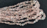 7-12 mm Rose Quartz Faceted Beads, Rose Quartz Faceted Tumbles, Quartz