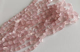 7-12 mm Rose Quartz Faceted Beads, Rose Quartz Faceted Tumbles, Quartz