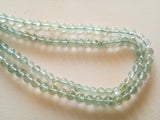 5-6mm Aquamarine Plain Round Balls, Natural Aquamarine Round Beads, Aquamarine