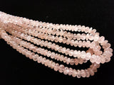 7-9mm Morganite Melon Beads, Morganite Carved Melon Beads, Natural Morganite