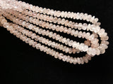 7-9mm Morganite Melon Beads, Morganite Carved Melon Beads, Natural Morganite