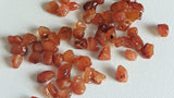 6-8 mm Carnelian Rough Stones, Raw Loose Carnelian Gemstones, Undrilled