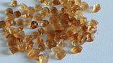 6-8 mm Citrine Rough Stones, Raw Loose Citrine Gemstones, Undrilled Raw Citrine