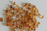 6-8 mm Citrine Rough Stones, Raw Loose Citrine Gemstones, Undrilled Raw Citrine