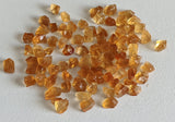 6-8 mm Citrine Rough Stones, Raw Loose Citrine Gemstones, Undrilled Raw Citrine