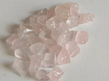 8-10 mm Rose Quartz Rough Stones, Raw Loose Rose Quartz Gemstones, Undrilled