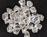 6-8 mm Crystal Quartz Rough Stones, Raw Loose Crystal Quartz Gemstone, Undrilled