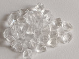 6-8 mm Crystal Quartz Rough Stones, Raw Loose Crystal Quartz Gemstone, Undrilled