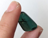 12.8x17.7mm Tourmaline Cabochon, Loose Tourmaline Fancy Shape Flat Back