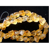 11-15 mm Each Raw Citrine Crystal, Loose Raw Gemstone, Citrine Rough Nuggets