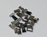 4mm Salt And Pepper Faceted Tapper Baguette Diamond For Jewelry (1Pc To 5Pc)