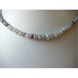 3mm Gray Diamond Faceted Beads, Rough Diamonds, Natural Diamonds