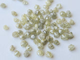 2.5-5mm Yellow Raw Crystals Diamond  Natural For Jewelry (1CT To 10CTS Option)