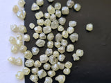 2.5-5mm Yellow Raw Crystals Diamond  Natural For Jewelry (1CT To 10CTS Option)