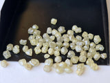 2.5-5mm Yellow Raw Crystals Diamond  Natural For Jewelry (1CT To 10CTS Option)