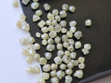 2.5-5mm Yellow Raw Crystals Diamond  Natural For Jewelry (1CT To 10CTS Option)