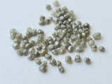 2.5-5mm Grey Raw Diamond Crystals Mined Sparkly For Jewelry (1CT To 25CTS)