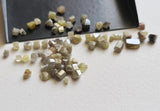 2.5-3.5mm Grey Diamond, Polished Faceted Rough  Loose (1Ct To 10Ct Options)