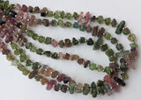 5-8mm Rare Tourmaline Rough Beads, Designer Multi Color Tourmaline Rough Nuggets