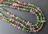 5-8mm Rare Tourmaline Rough Beads, Designer Multi Color Tourmaline Rough Nuggets