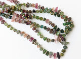 5-8mm Rare Tourmaline Rough Beads, Designer Multi Color Tourmaline Rough Nuggets