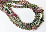 5-8mm Rare Tourmaline Rough Beads, Designer Multi Color Tourmaline Rough Nuggets