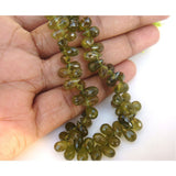 4x6 mm-6x8 mm Vesuvianite Tear Drops, Vessonite Micro Faceted Tear Drop Beads