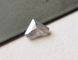 5x3.5mm Grey White Fancy Trillion Shield Shape Rose Cut Diamond 0.22 Cts