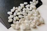 4-6mm White Rough Diamond, Natural White Raw Diamond For Jewelry (5Pcs To 10Pcs)