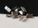 5x1.9 - 3.3x2.2mm Clear Black Salt And Pepper Baguette Diamond For Pendant