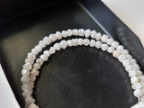 3.5-4.5mm White Grey Rough Diamond Bead for Jewelry (5PCS To 10PCS Options)