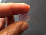 13.5mm Tourmaline Slice, 1.74 Ct Pink Tourmaline Slice, Loose Round Free Shape