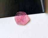 13.5mm Tourmaline Slice, 1.74 Ct Pink Tourmaline Slice, Loose Round Free Shape