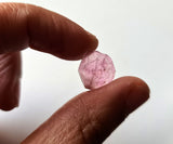 13.5mm Tourmaline Slice, 1.74 Ct Pink Tourmaline Slice, Loose Round Free Shape