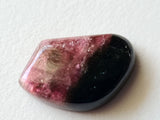 19.3mmx12.2mm Rare Watermelon Tourmaline, OOAK Watermelon Tourmaline