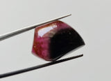 17.7mmx12.8mm Rare Watermelon Tourmaline, OOAK Watermelon Tourmaline