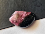 19.3mmx12.2mm Rare Watermelon Tourmaline, OOAK Watermelon Tourmaline